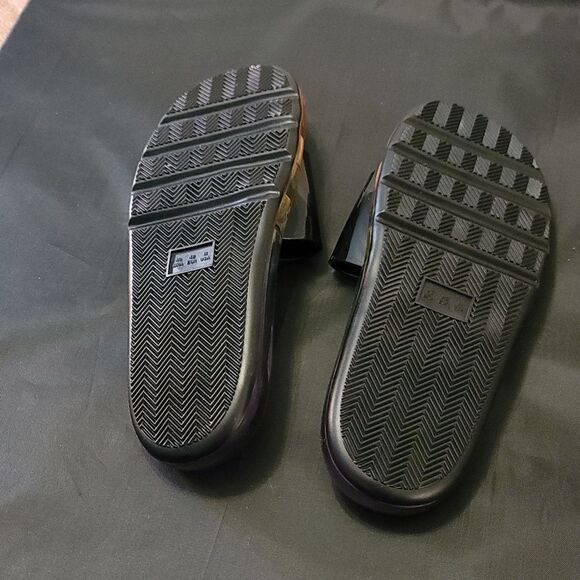 BRAND NEW BEBE MULTICOLOR SLIDE SANDALS R3 - Picture 12 of 14